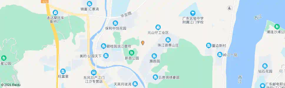 江门新昌村委会_公交站地图_江门公交_妙搜公交查询2025