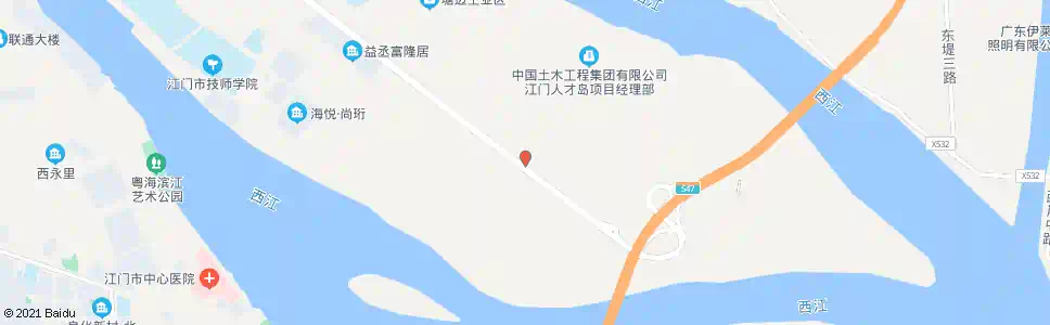 江门富诚信机箱_公交站地图_江门公交_妙搜公交查询2025