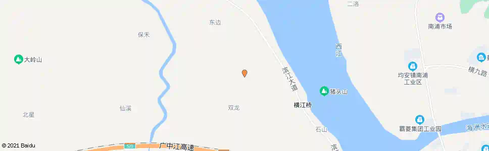 江门横江_公交站地图_江门公交_妙搜公交查询2025
