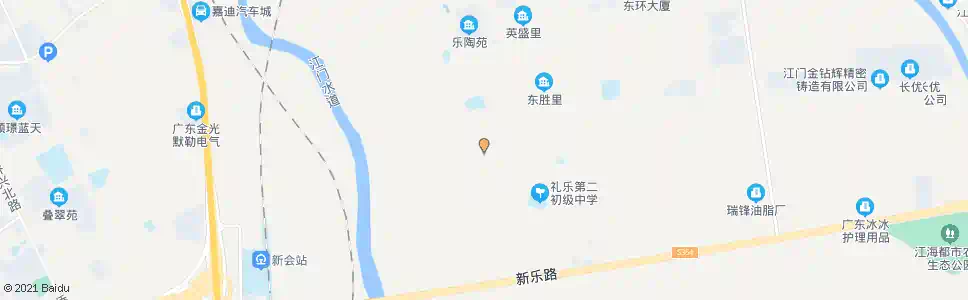 江门青少年宫2_公交站地图_江门公交_妙搜公交查询2025
