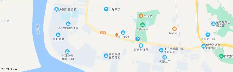 江门仁厚里_公交站地图_江门公交_妙搜公交查询2025