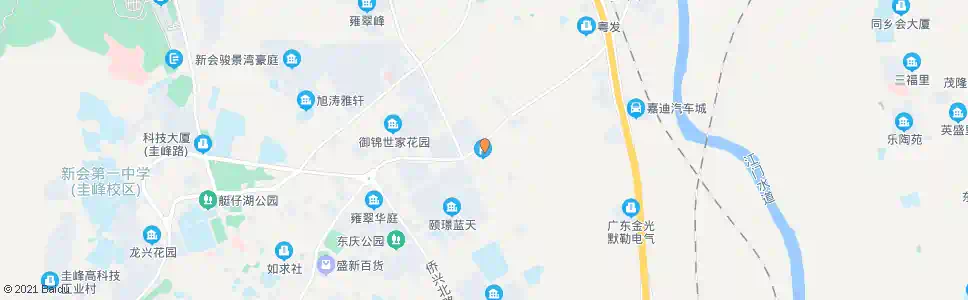 江门版村牌坊_公交站地图_江门公交_妙搜公交查询2025