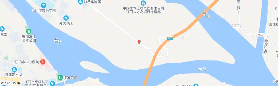江门潮连站_公交站地图_江门公交_妙搜公交查询2025