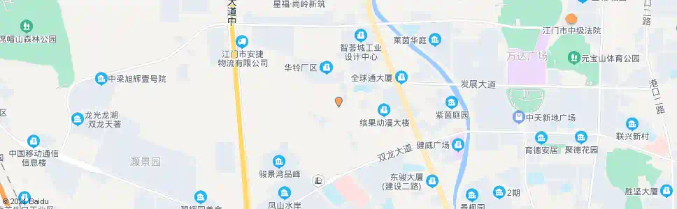 江门宏达路_公交站地图_江门公交_妙搜公交查询2025