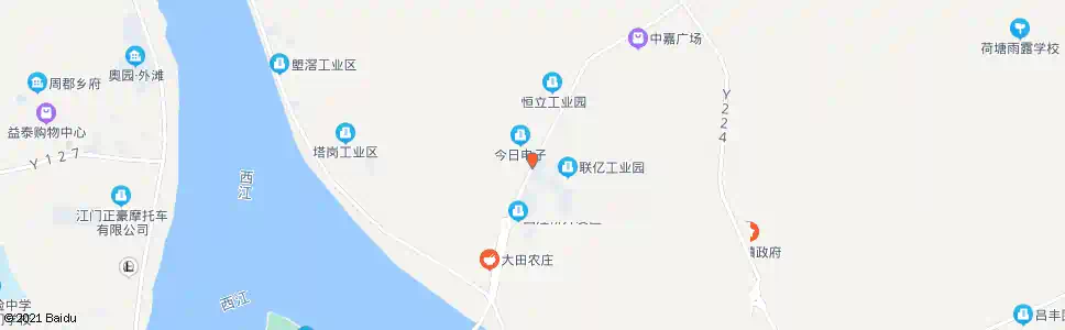 江门毅兴塑胶_公交站地图_江门公交_妙搜公交查询2025