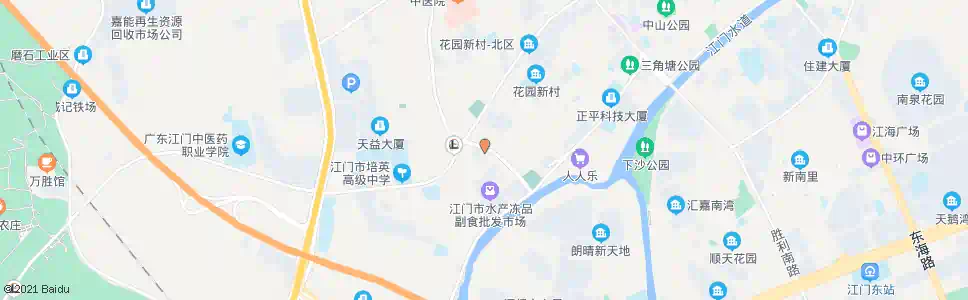 江门白沙站_公交站地图_江门公交_妙搜公交查询2025
