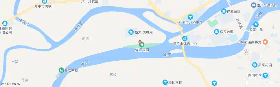 江门体育公园_公交站地图_江门公交_妙搜公交查询2025