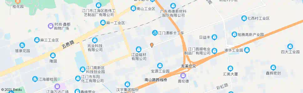 江门兴业路_公交站地图_江门公交_妙搜公交查询2025