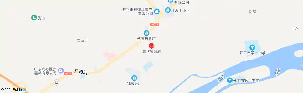 江门赤坎镇站_公交站地图_江门公交_妙搜公交查询2025