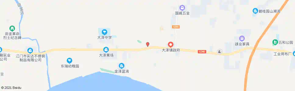江门大泽圩_公交站地图_江门公交_妙搜公交查询2025