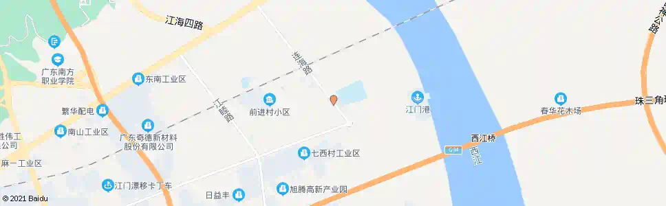 江门七东村_公交站地图_江门公交_妙搜公交查询2025