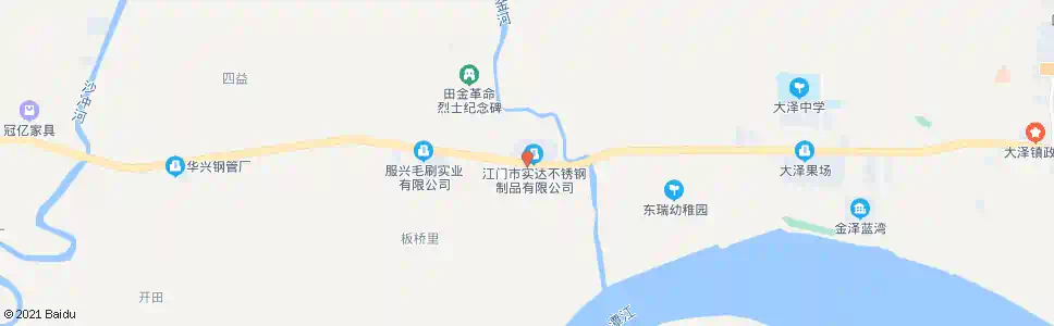 江门北洋_公交站地图_江门公交_妙搜公交查询2025