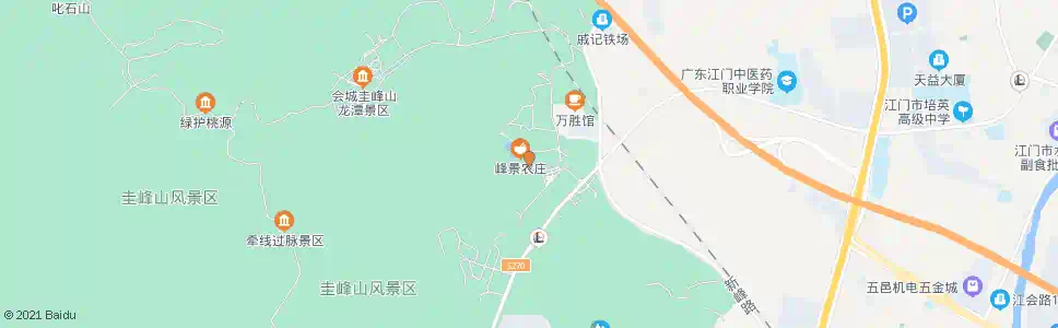 江门体育运动公园(滑草场)_公交站地图_江门公交_妙搜公交查询2025