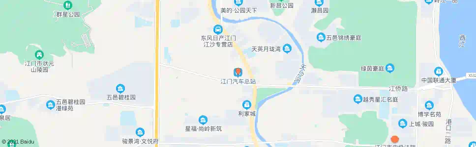 江门挂车厂_公交站地图_江门公交_妙搜公交查询2025