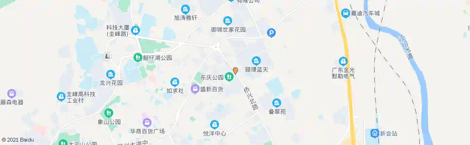 江门侨兴北路中_公交站地图_江门公交_妙搜公交查询2025
