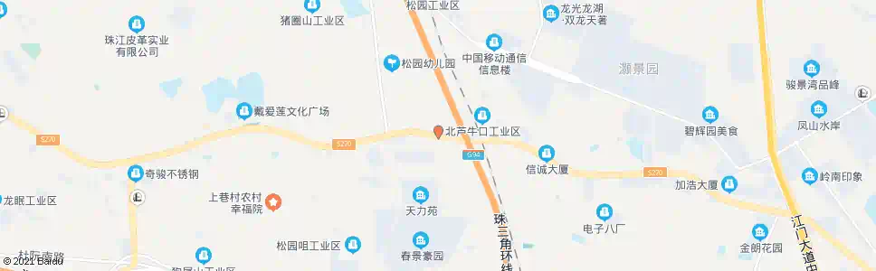 江门天力园_公交站地图_江门公交_妙搜公交查询2025