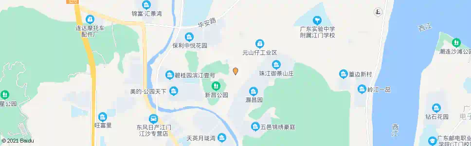 江门新昌市场站_公交站地图_江门公交_妙搜公交查询2025