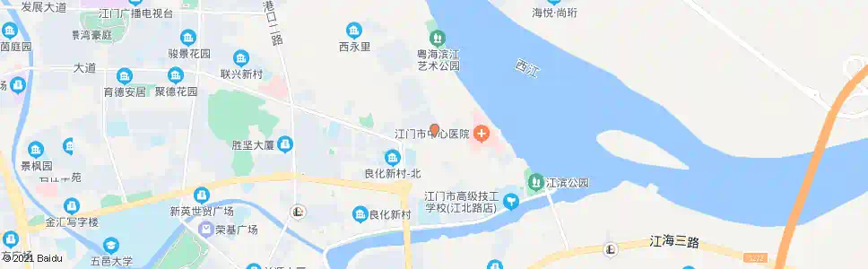 江门甘化厂_公交站地图_江门公交_妙搜公交查询2025
