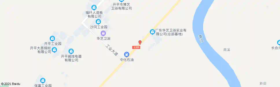 江门冯谢路口_公交站地图_江门公交_妙搜公交查询2025