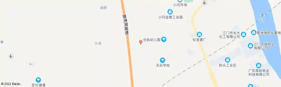 江门天台_公交站地图_江门公交_妙搜公交查询2025