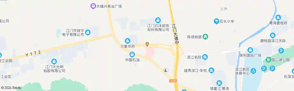 江门罗江村口_公交站地图_江门公交_妙搜公交查询2025