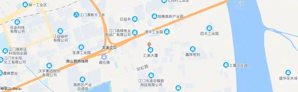 江门联海路口_公交站地图_江门公交_妙搜公交查询2025
