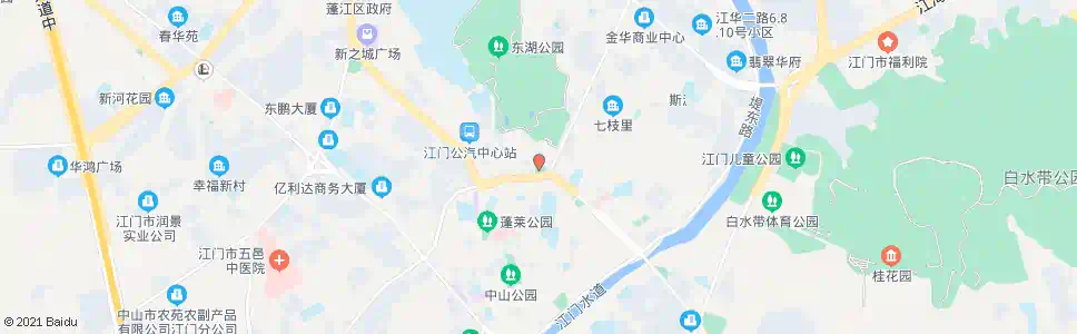 江门影剧院站_公交站地图_江门公交_妙搜公交查询2025