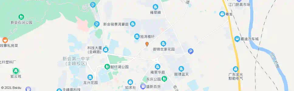 江门东候2_公交站地图_江门公交_妙搜公交查询2025