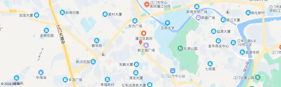 江门电信局站_公交站地图_江门公交_妙搜公交查询2025