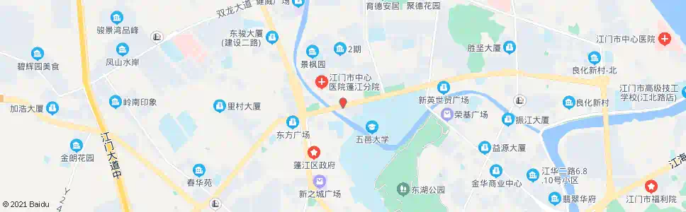 江门金汇广场站_公交站地图_江门公交_妙搜公交查询2025
