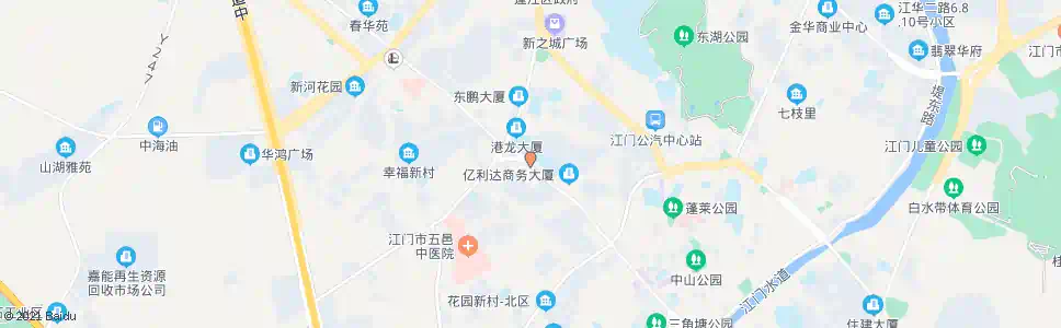 江门新会电大_公交站地图_江门公交_妙搜公交查询2025