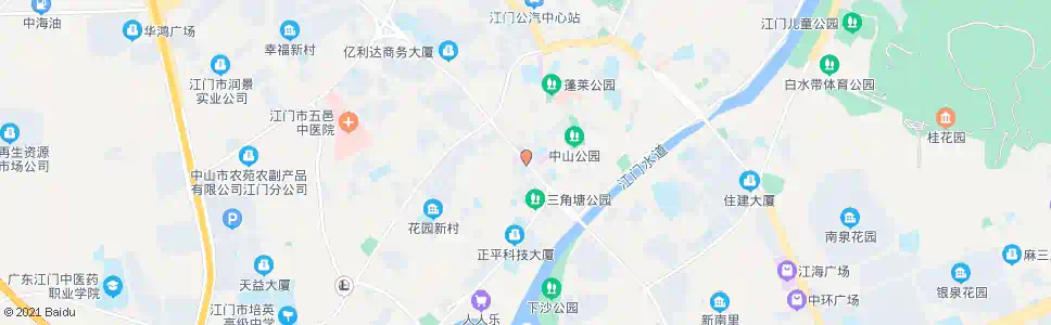 江门五邑城1_公交站地图_江门公交_妙搜公交查询2025