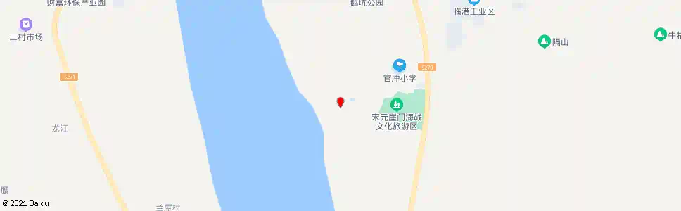 江门官冲养路队_公交站地图_江门公交_妙搜公交查询2025