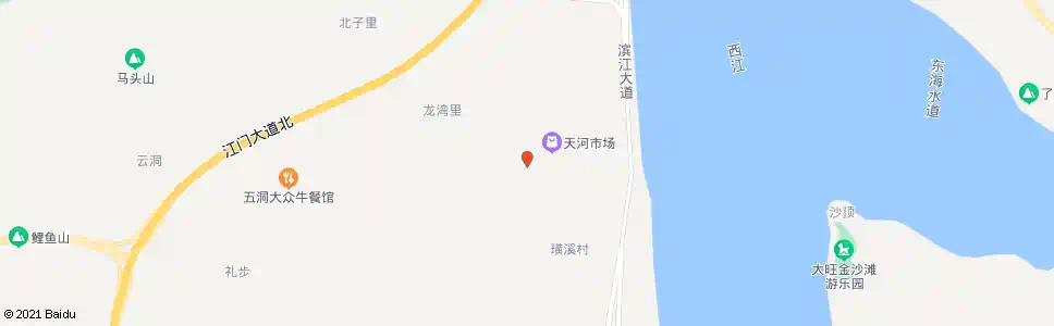 江门河山墟_公交站地图_江门公交_妙搜公交查询2025