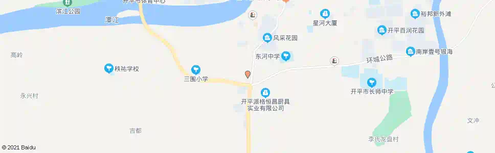 江门荻海站_公交站地图_江门公交_妙搜公交查询2025