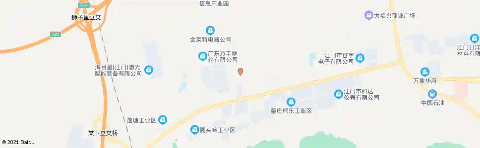 江门天地一号_公交站地图_江门公交_妙搜公交查询2025