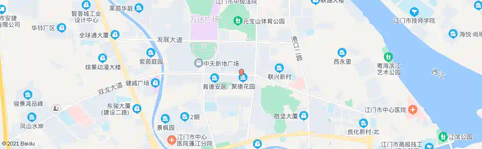 江门怡康华庭_公交站地图_江门公交_妙搜公交查询2025