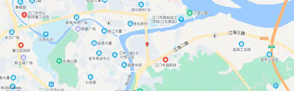 江门江门大桥_公交站地图_江门公交_妙搜公交查询2025