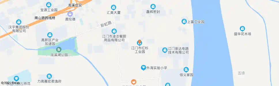 江门名仕灯饰_公交站地图_江门公交_妙搜公交查询2025