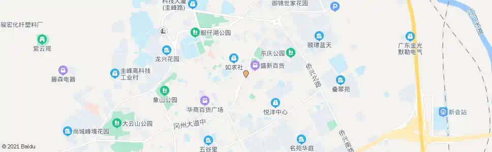 江门冈州广场_公交站地图_江门公交_妙搜公交查询2025