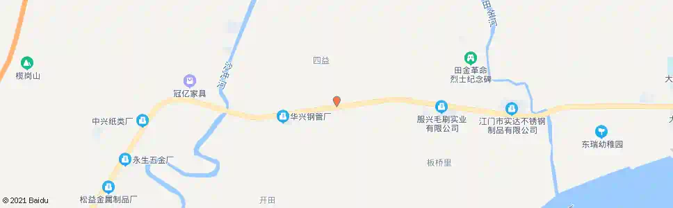 江门张村路口_公交站地图_江门公交_妙搜公交查询2025