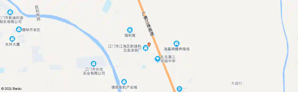 江门礼东加油站_公交站地图_江门公交_妙搜公交查询2025