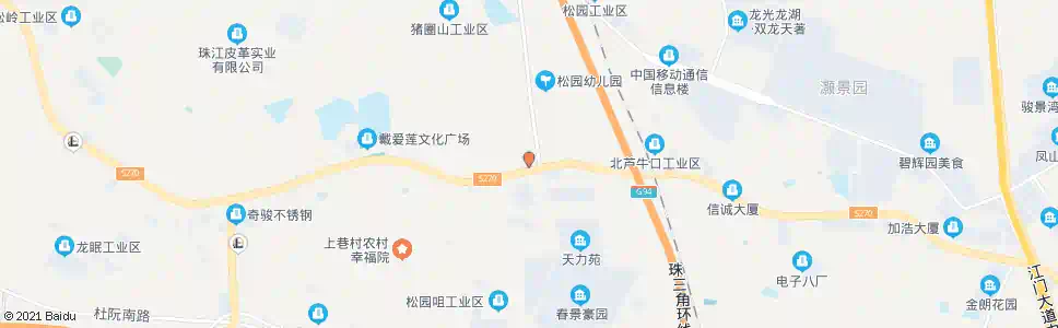 江门松园路口_公交站地图_江门公交_妙搜公交查询2025