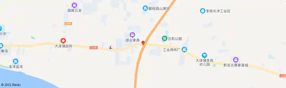 江门五和工业区_公交站地图_江门公交_妙搜公交查询2025