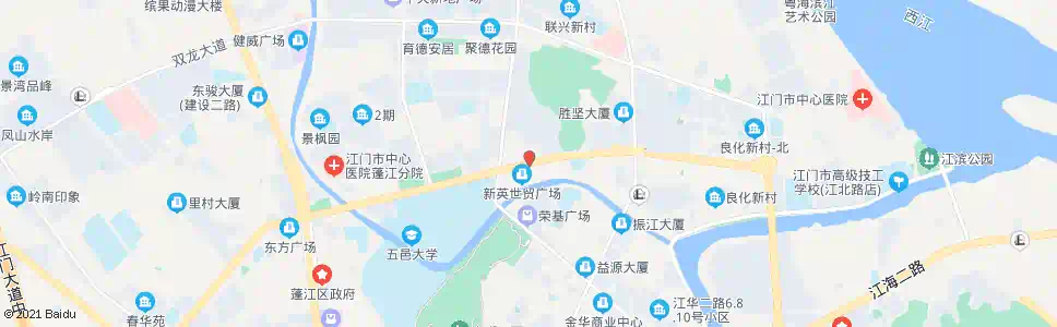 江门迎宾大道中_公交站地图_江门公交_妙搜公交查询2025