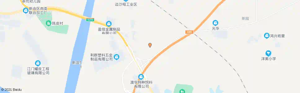江门官田村_公交站地图_江门公交_妙搜公交查询2025
