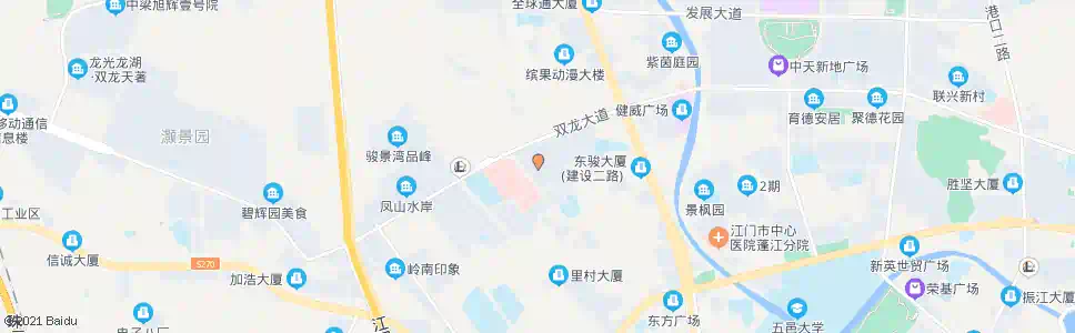 江门星河花园_公交站地图_江门公交_妙搜公交查询2025