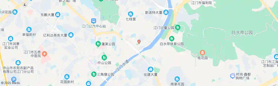江门堤东公园_公交站地图_江门公交_妙搜公交查询2025