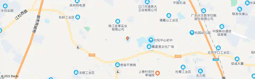 江门龙榜小学_公交站地图_江门公交_妙搜公交查询2025