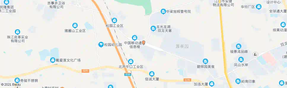 江门瑶村工业园_公交站地图_江门公交_妙搜公交查询2025